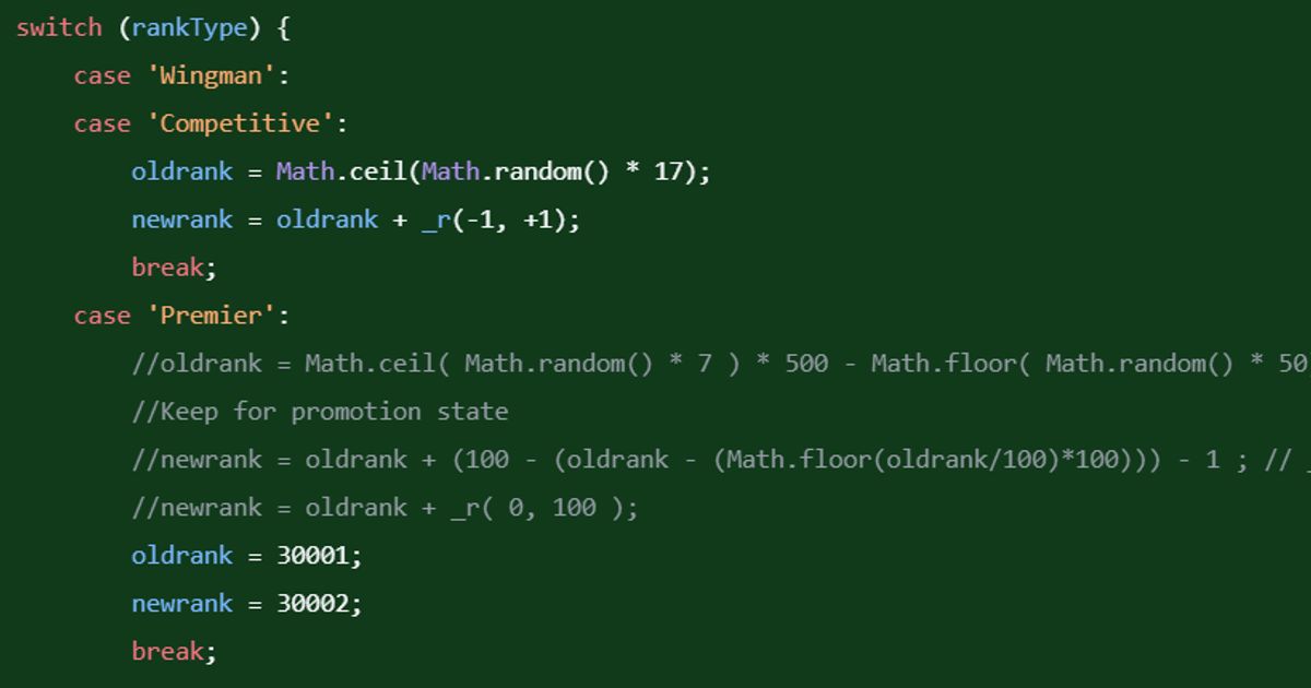 CS2 developers pushed and then rolled back an update with a bunch of dev comments, and we now have maths behind…